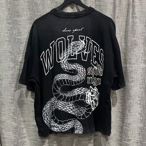 Darc Sport Snake Oversized Cropped/Boxy Tee